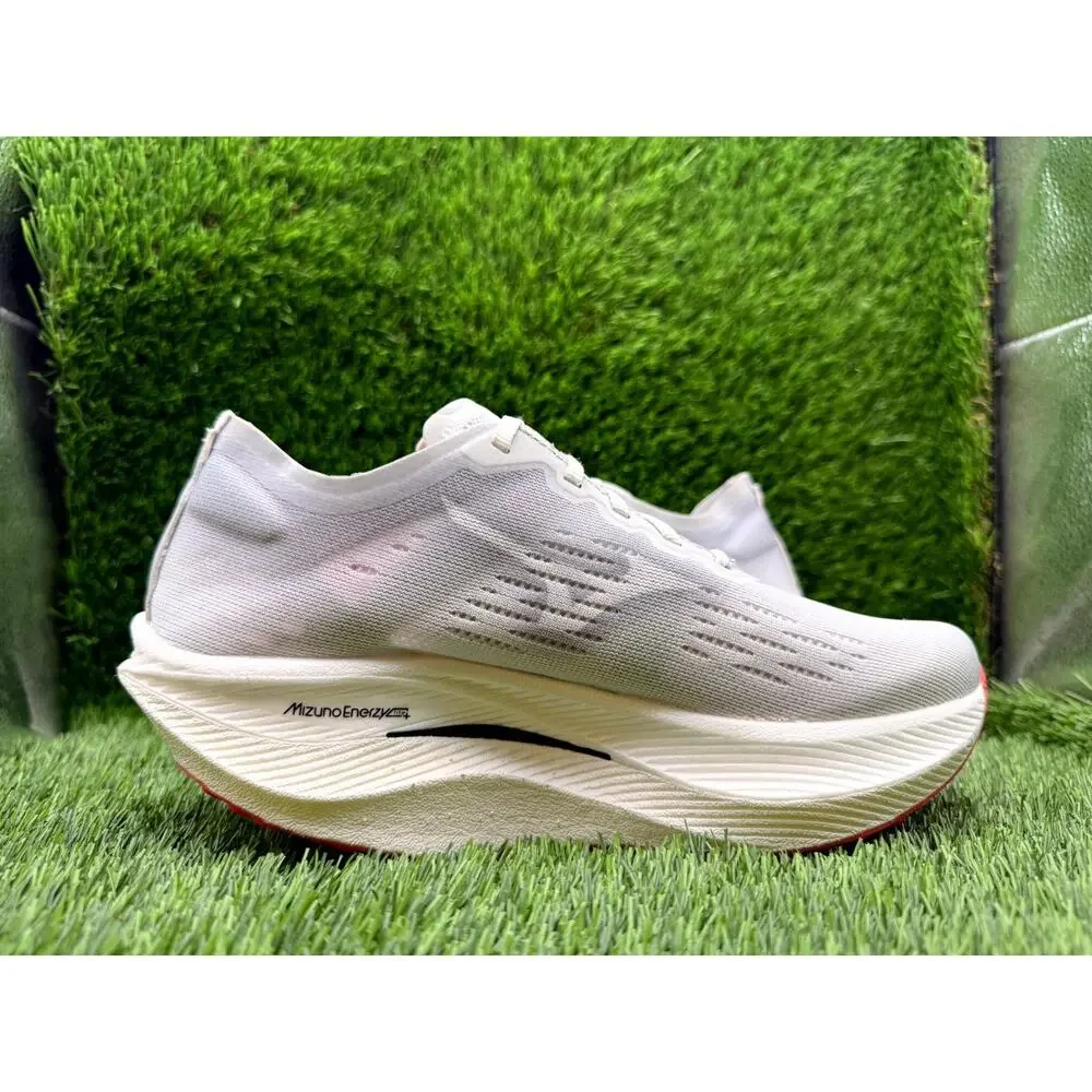 Mizuno Wave Rebellion Pro 2 U1GD241711 Athletic Shoes Men 6.5 White Mesh Jogging